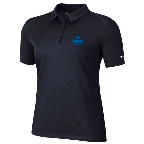 Under Armour Tops - IMG Black Tech Mesh Polo